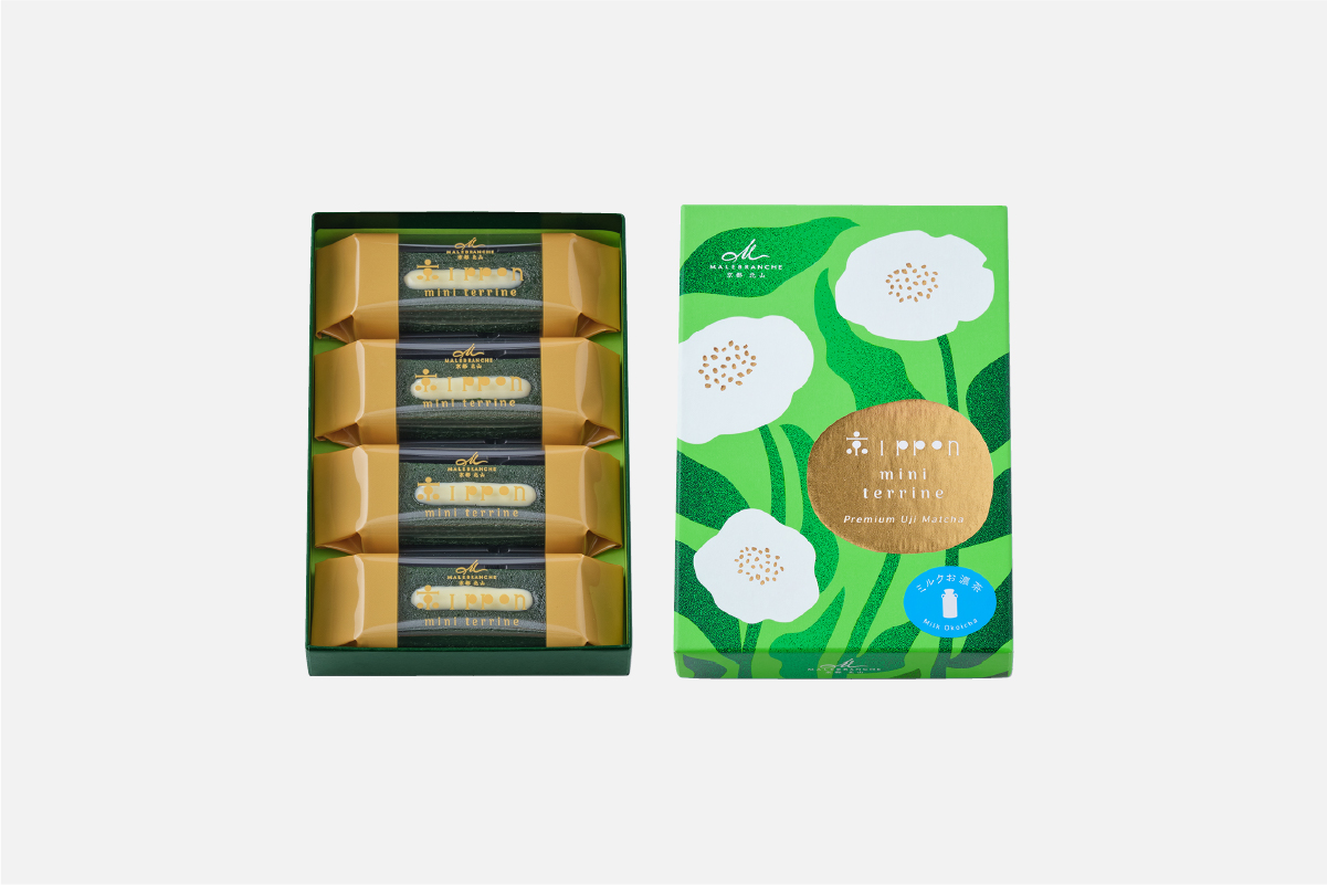 ミニテリーヌ 京ippon ミルクお濃茶 4個入